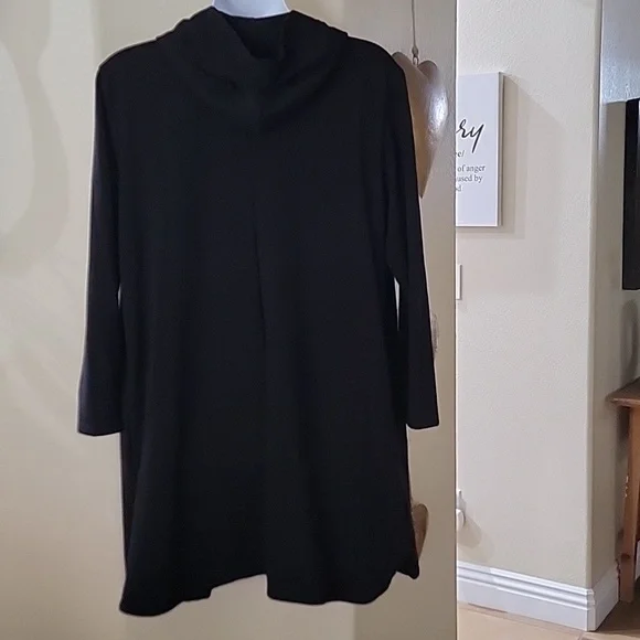 XERSION Long Line Open Front Hoodie w/Pockets Black size XXL - Picture 4 of 9